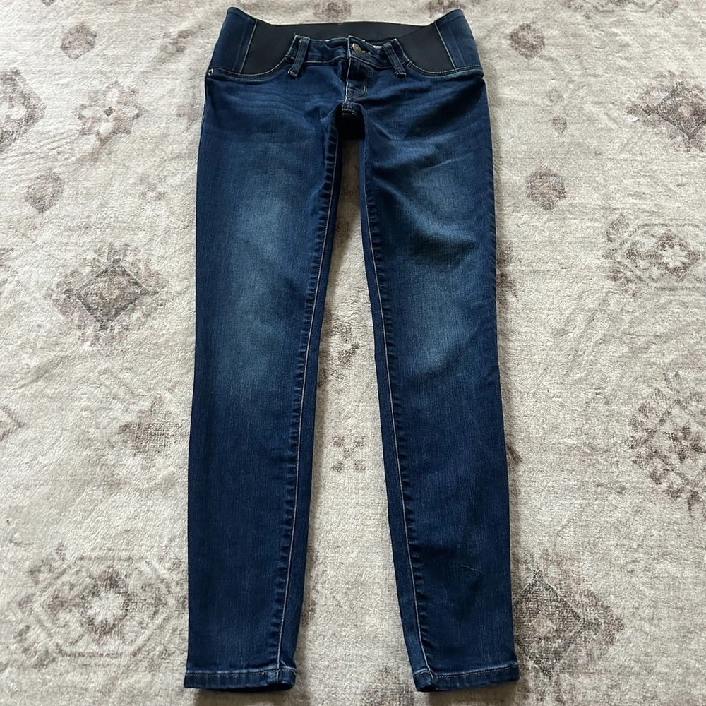 Isabel Maternity Jegging Skinny Jeans Blue 00 Minimalist Casual Classic Basic
